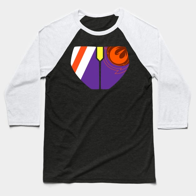 Sabine Wren armor (S3) Baseball T-Shirt by ChopperDesign